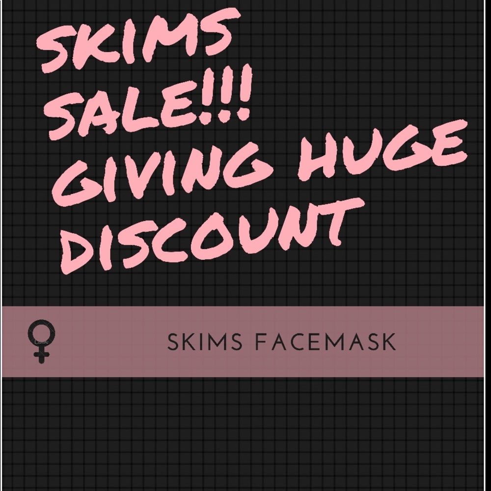 ✅✅SKIMS FACEMASK ONYX
